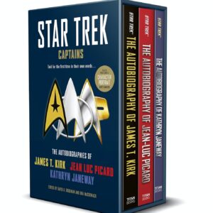 Star Trek Captains – The Autobiographies: Boxed set with slipcase and character portrait art of Kirk, Picard and Janeway autobiographies Product Bundle – October 25, 2022 9781803362168
