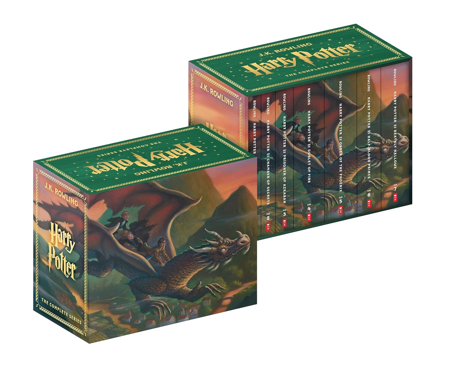 Harry Potter Paperback Box Set (Books 1-7) Paperback – Box set