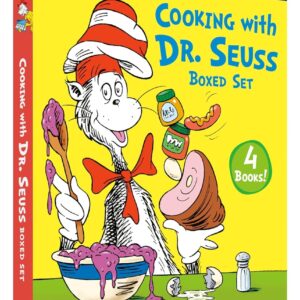 Cooking with Dr. Seuss Step into Reading 4-Book Boxed Set: Cooking with the Cat; Cooking with the Grinch; Cooking with Sam-I-Am; Cooking with the Lorax Paperback – Picture Book, July 5, 2022 9780593645208
