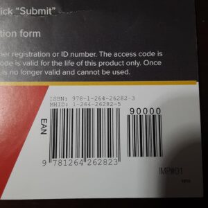 HOLE'S HUMAN ANAT.+PHYS.-CONNECT AC Printed Access Code – April 13