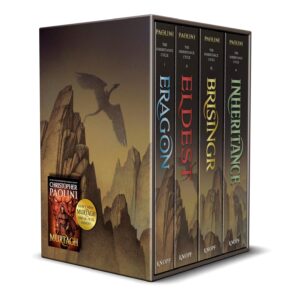 The Inheritance Cycle 4-Book Trade Paperback Boxed Set: Eragon; Eldest; Brisingr; Inheritance Paperback – Box set, October 23, 2012 9780449813225