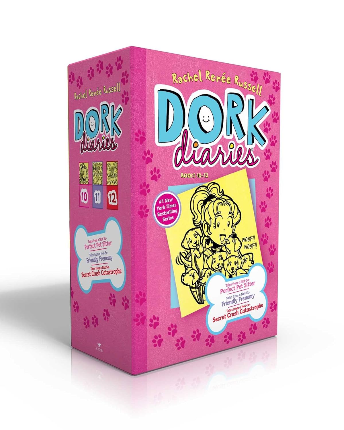 Dork Diaries Books 10-12 (Boxed Set): Dork Diaries 10; Dork Diaries 11; Dork Diaries 12 Hardcover – June 5, 2018 9781534424586