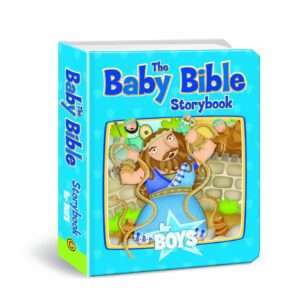 The Baby Bible Storybook for Boys (The Baby Bible Series) Board book – August 1, 2008 9780781435017