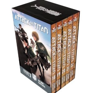 Attack on Titan Season 3 Part 2 Manga Box Set (Attack on Titan Manga Box Sets) Paperback – Box set, June 18, 2019 9781632367440
