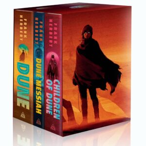 Frank Herbert’s Dune Saga 3-Book Deluxe Hardcover Boxed Set: Dune, Dune Messiah, and Children of Dune Hardcover – April 4, 2023 9780593548905