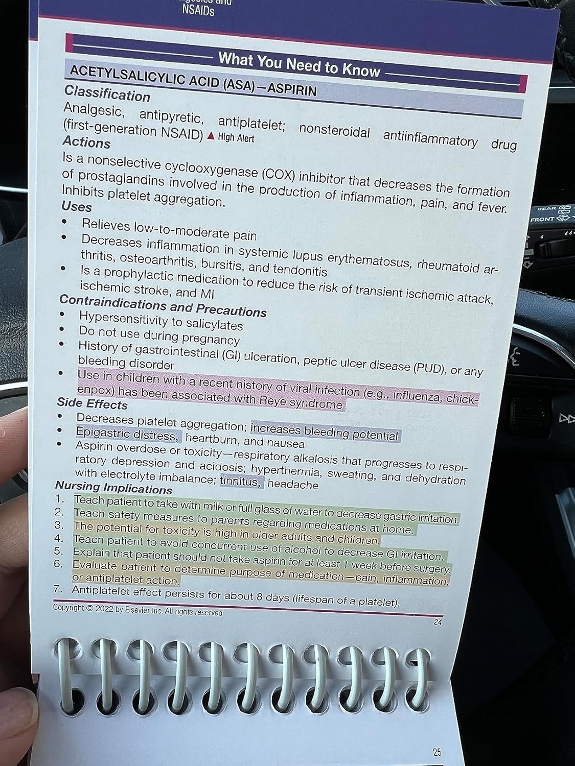 Mosby's Pharmacology Memory NoteCards: Visual, Mnemonic, and Memory Aids for Nurses 6th Edition 9780323661911 - Image 9