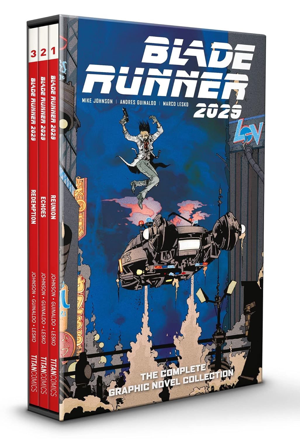 Blade Runner 2029 1-3 Boxed Set (Graphic Novel) Paperback – December 20, 2022 9781787738430