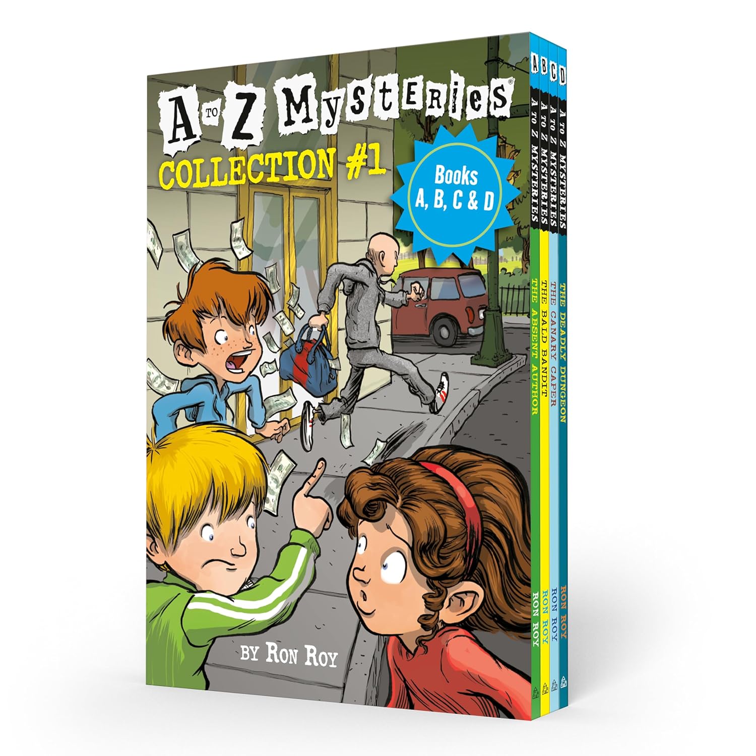 A to Z Mysteries Boxed Set Collection #1 (Books A, B, C, & D) Paperback – October 13, 2020 9780593378120