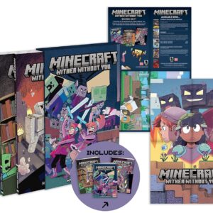 Minecraft: Wither Without You Boxed Set (Graphic Novels) Paperback – November 15, 2022 9781506729008