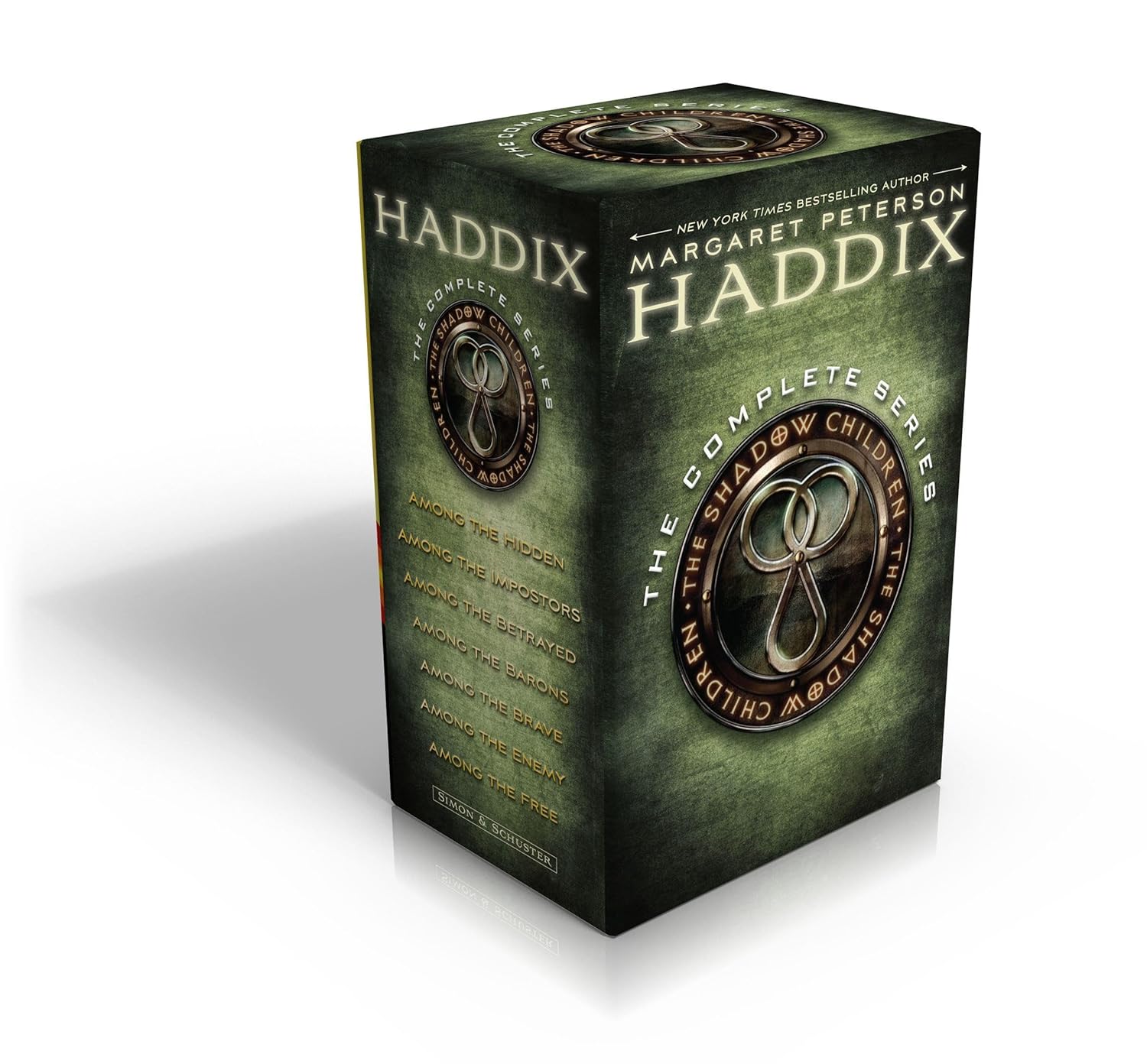 The Shadow Children, the Complete Series (Boxed Set): Among the Hidden; Among the Impostors; Among the Betrayed; Among the Barons; Among the Brave; Among the Enemy; Among the Free Paperback – October 23, 2012 9781442468641