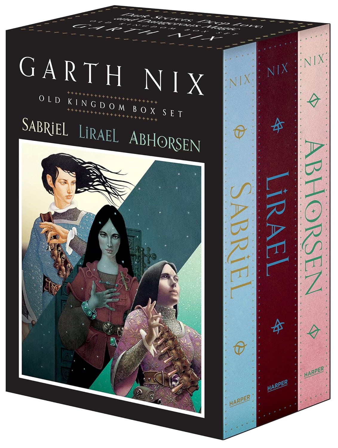 The Old Kingdom Three-Book Box Set: Sabriel, Lirael, Abhorsen Paperback – September 7, 2021 9780063058255