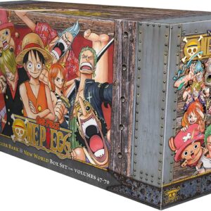 One Piece Box Set 3: Thriller Bark to New World: Volumes 47-70 with Premium (3) (One Piece Box Sets) Paperback – Box set, October 4, 2016 9781421590523