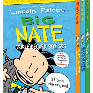 Big Nate: Triple Decker Box Set: Big Nate: What Could Possibly Go Wrong? and Big Nate: Here Goes Nothing, and Big Nate: Genius Mode Paperback – July 6, 2021 9780063114128