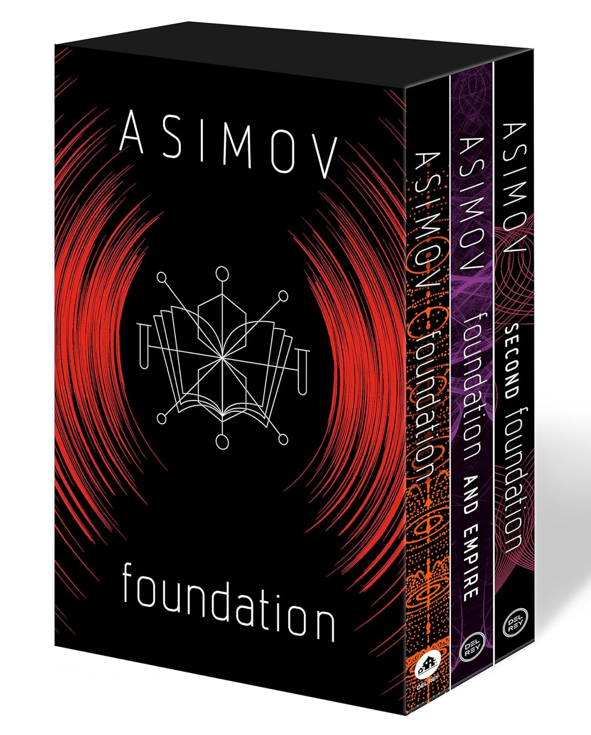 Foundation 3-Book Boxed Set: Foundation, Foundation and Empire, Second Foundation Paperback – June 7, 2022 9780593499573