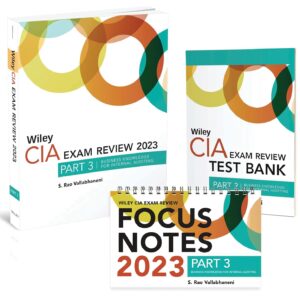 Wiley CIA 2023 Part 3: Exam Review + Test Bank + Focus Notes