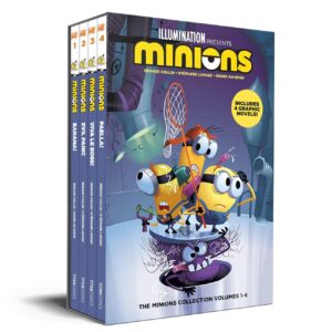 Minions Vol.1-4 Boxed Set (Minions, 1-4) Paperback – October 4, 2022 9781787738577