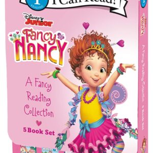Disney Junior Fancy Nancy: A Fancy Reading Collection 5-Book Box Set: Chez Nancy, Nancy Makes Her Mark, The Case of the Disappearing Doll, Shoe-La-La, Toodle-oo Miss Moo (I Can Read Level 1) Paperback – Illustrated, September 17, 2019 9780062849403