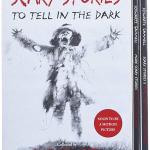 Scary Stories Paperback Box Set: The Complete 3-Book Collection with Classic Art by Stephen Gammell Paperback – Illustrated, July 25, 2017 9780062682895