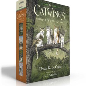 The Catwings Complete Collection (Boxed Set): Catwings; Catwings Return; Wonderful Alexander and the Catwings; Jane on Her Own Hardcover – October 24, 2023 9781665940696