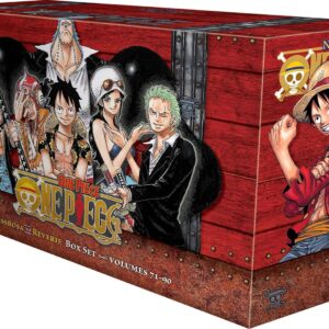 One Piece Box Set 4: Dressrosa to Reverie: Volumes 71-90 with Premium (4) (One Piece Box Sets) Paperback – January 25, 2022 9781974725960
