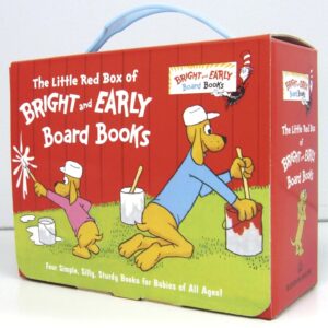 The Little Red Box of Bright and Early Board Books: Go, Dog. Go!; Big Dog . . . Little Dog; The Alphabet Book; I’ll Teach My Dog a Lot of Words (Bright & Early Board Books(TM)) Board book – July 22, 2014 9780385392075