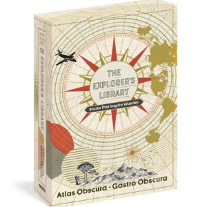 The Explorer’s Library: Books That Inspire Wonder (Atlas Obscura and Gastro Obscura 2-Book Set) (Atlas Obscura) Hardcover – November 15, 2022 9781523520954