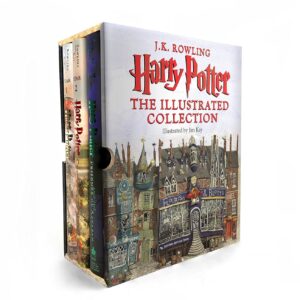 Harry Potter: The Illustrated Collection (Books 1-3 Boxed Set) Hardcover – Box set, September 25, 2018 9781338312911