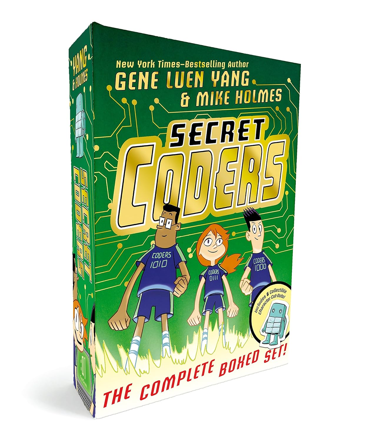 Secret Coders: The Complete Boxed Set: (Secret Coders, Paths & Portals, Secrets & Sequences, Robots & Repeats, Potions & Parameters, Monsters & Modules) Paperback – February 26, 2019 9781250294685