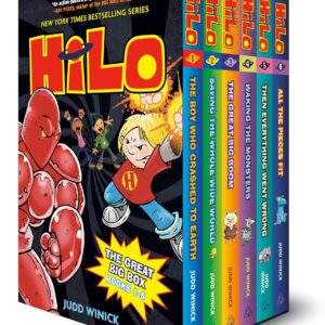 Hilo: The Great Big Box (Books 1-6): (A Graphic Novel Boxed Set) Hardcover – December 1, 2020 9780593375358