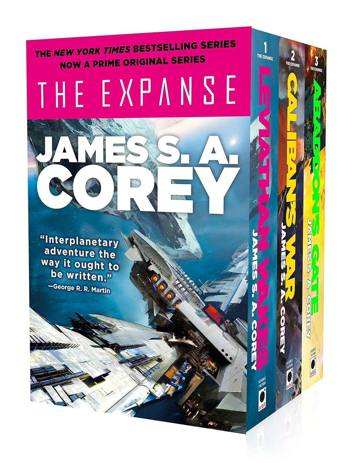 The Expanse Boxed Set: Leviathan Wakes, Caliban's War and Abaddon's Gate Paperback – November 3, 2015 9780316311298