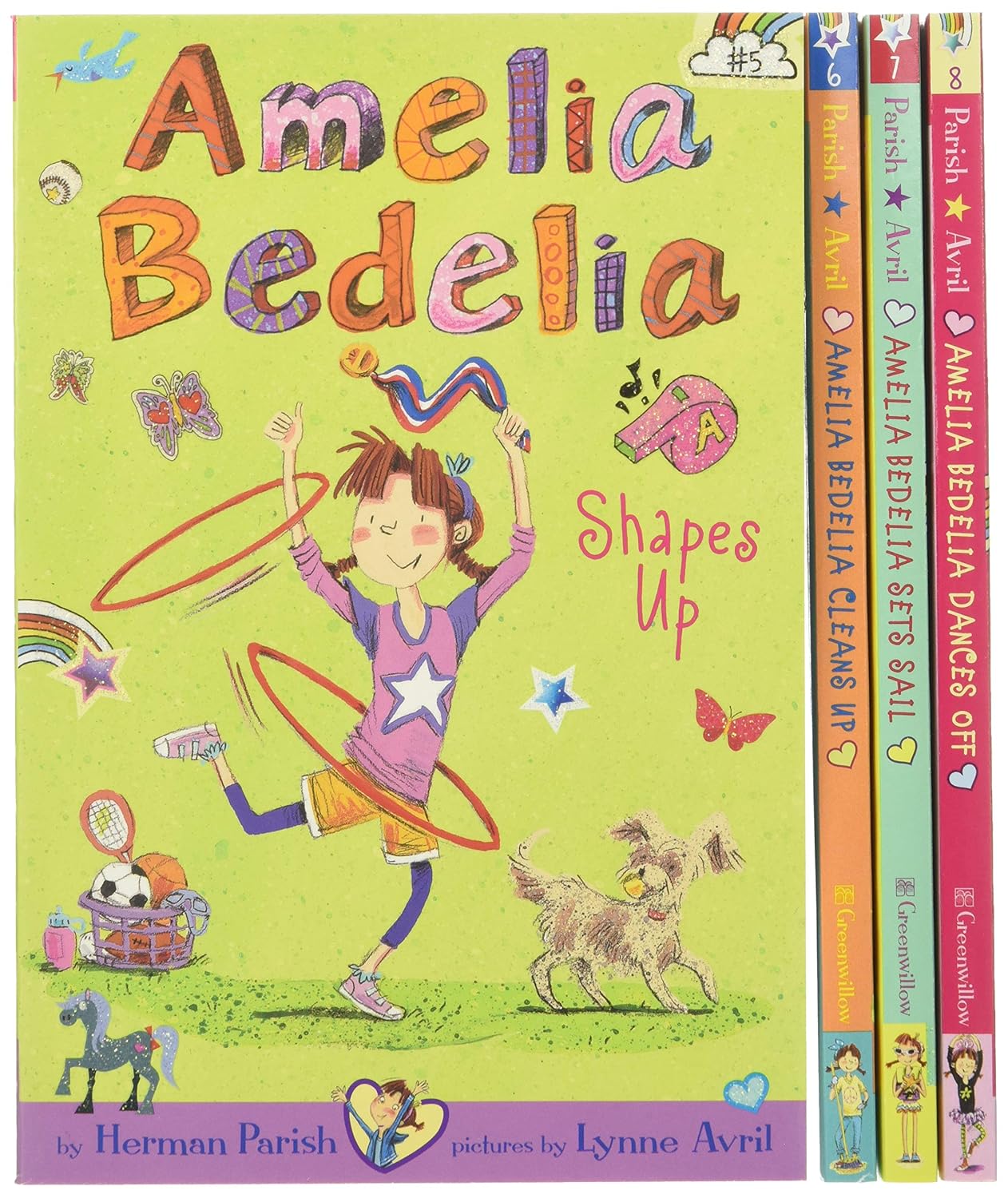 Amelia Bedelia Chapter Book 4-Book Box Set #2: Books 5-8 Paperback – October 20, 2015 9780062423474