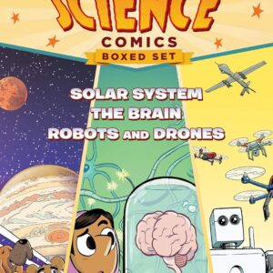 Science Comics Boxed Set: Solar System, The Brain, and Robots and Drones Paperback – November 16, 2021 9781250269430