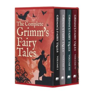 The Complete Grimm’s Fairy Tales: Deluxe 4-Book Hardcover Boxed Set (Arcturus Collector’s Classics) Hardcover – September 1, 2022 9781398817227