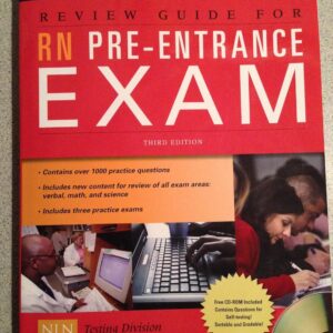 Review Guide for RN Pre-Entrance Exam (National League for Nursing Series (All NLN Titles)) 3rd Edition 9780763762711