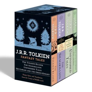 Tolkien Fantasy Tales Box Set (The Tolkien Reader/The Silmarillion/Unfinished Tales/Sir Gawain and the Green Knight) Mass Market Paperback – Box set, July 29, 2003 9780345466464
