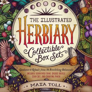 The Illustrated Herbiary Collectible Box Set: Guidance and Rituals from 36 Bewitching Botanicals; Includes Hardcover Book, Deluxe Oracle Card Set, and Carrying Pouch (Wild Wisdom) Hardcover – October 15, 2019 9781635862461