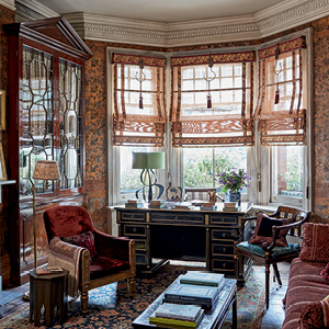 A designed room for old-fashioned finishings