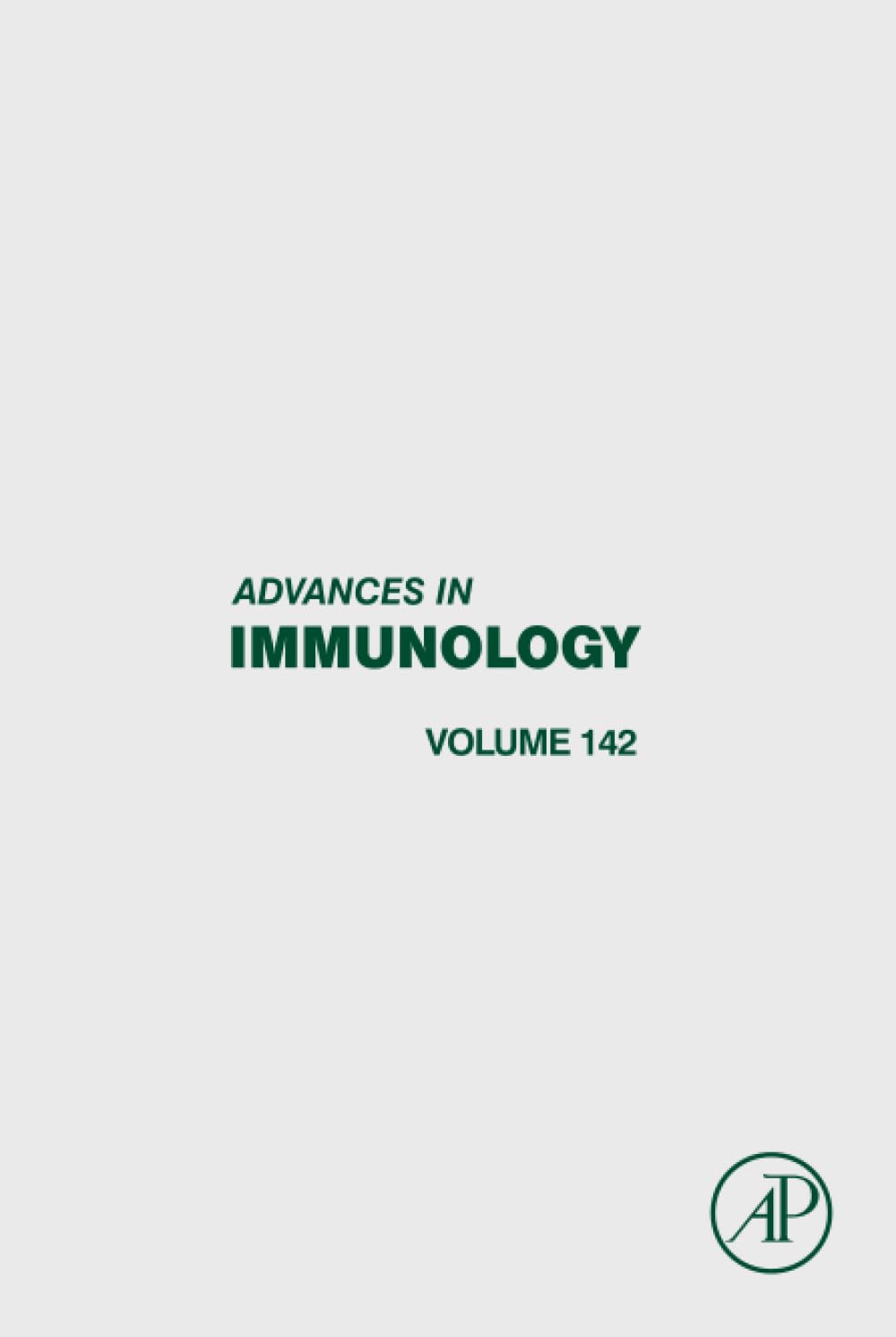 Advances in Immunology (Volume 142)