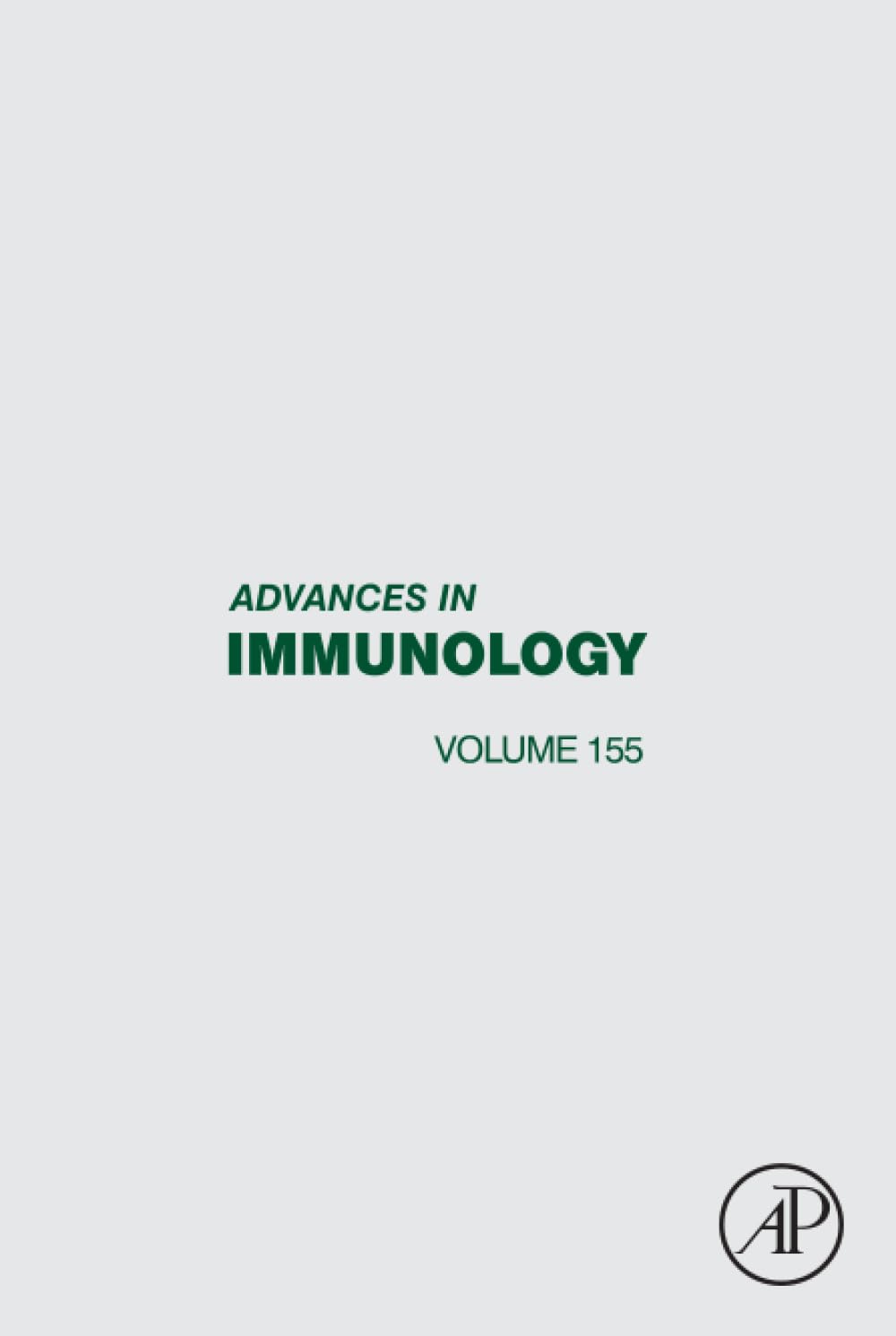 Advances in Immunology (Volume 155)