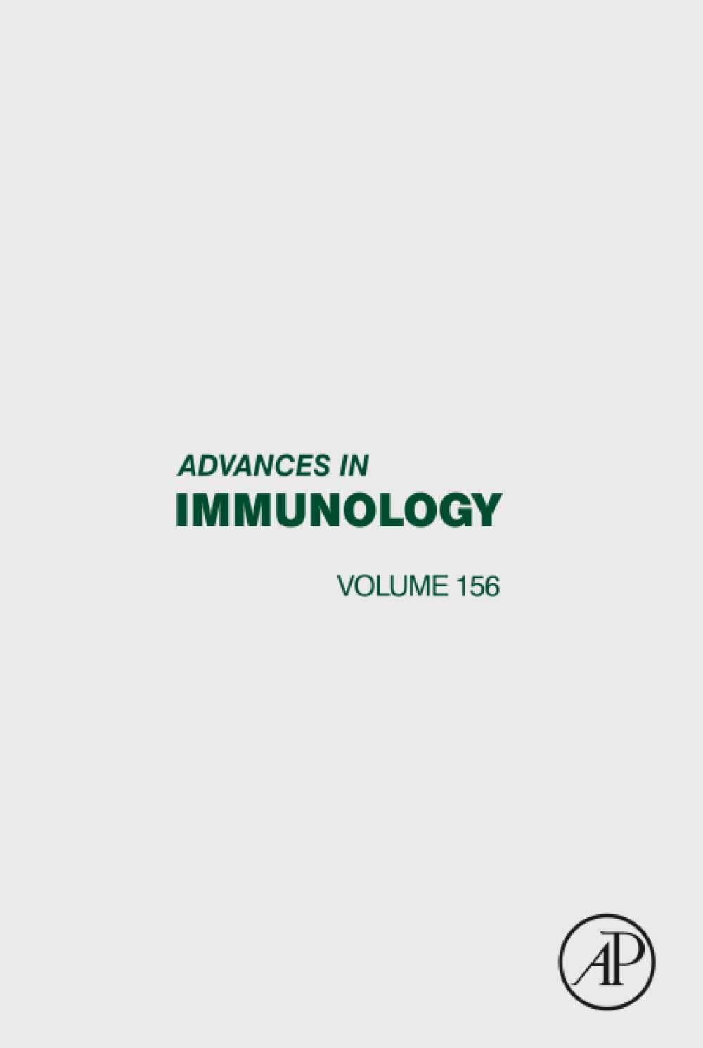 Advances in Immunology (Volume 156)