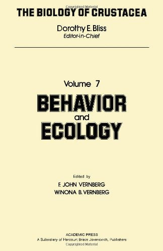 Biology of Crustacea: Behavior and Ecology
