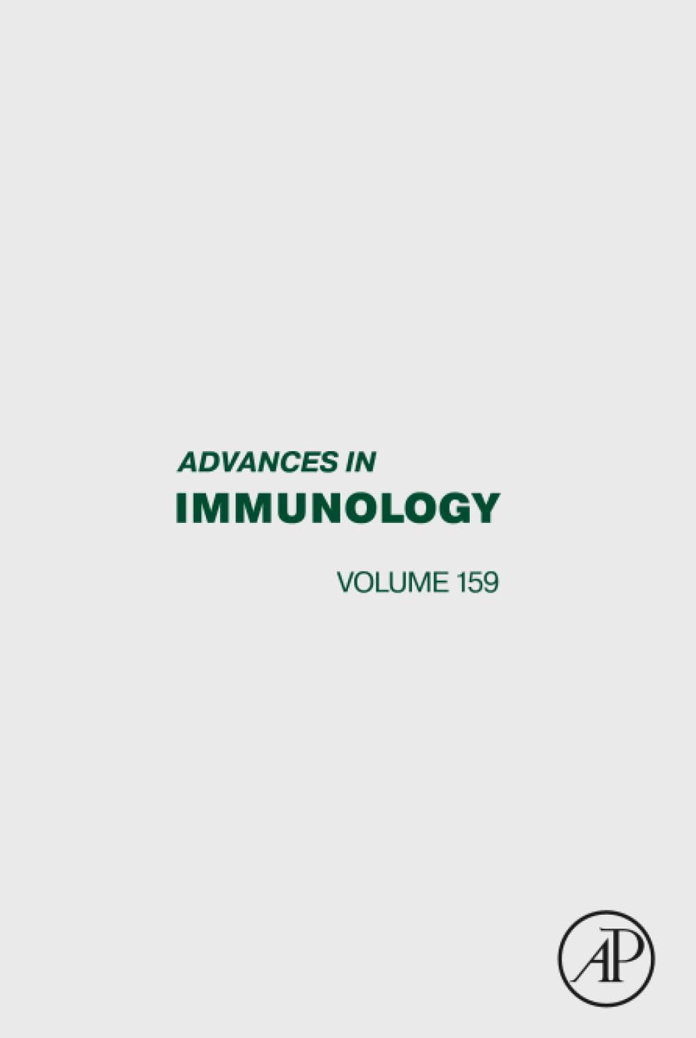 Advances in Immunology (Volume 159)