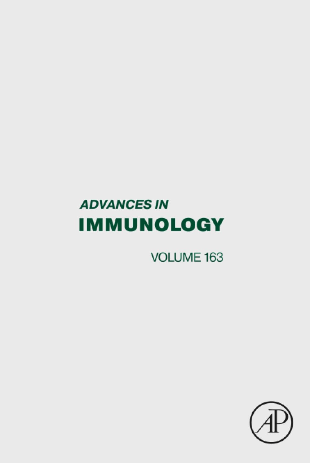 Advances in Immunology (Volume 163)