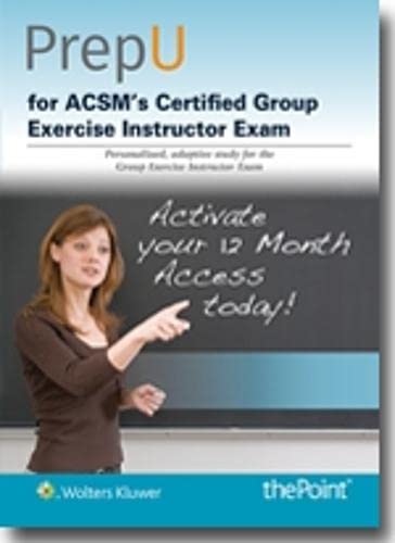ACSM's Resources for the Group Exercise Instructor Powered by PrepU-ISBN: 9781469886763