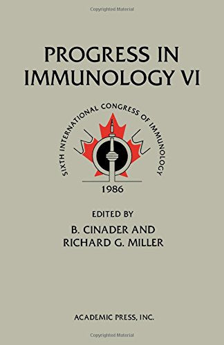 Progress in Immunology VI (Sixth International Congress of Immunology)