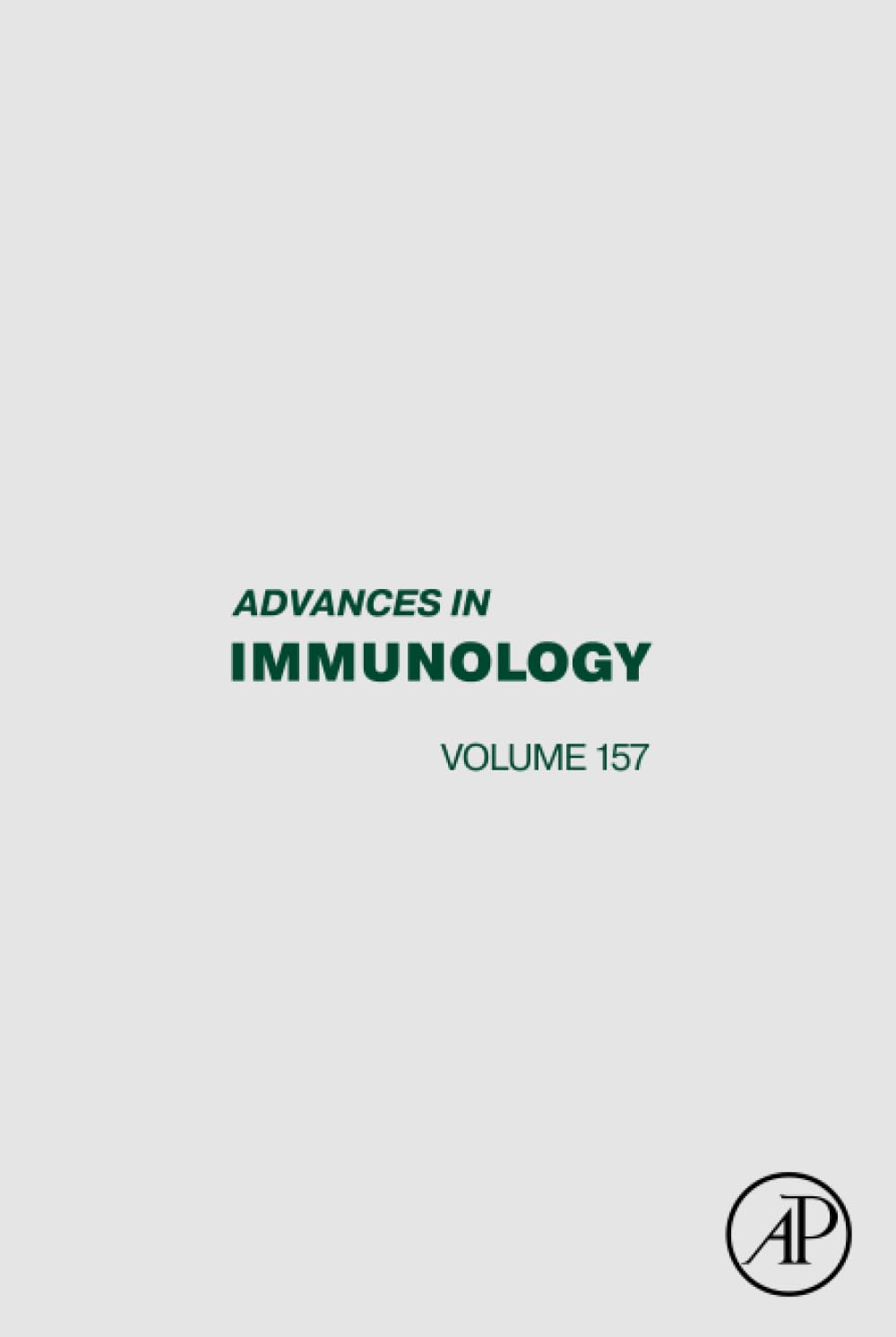 Advances in Immunology (Volume 157)