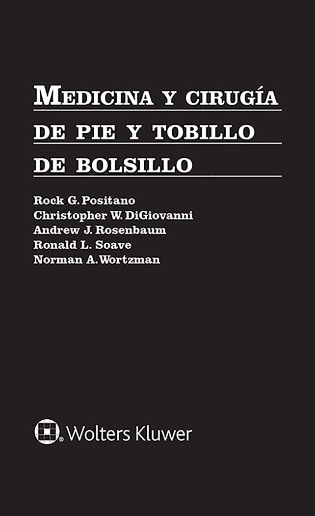 Medicina y cirugÃa de pie y tobillo de bolsillo (Spanish Edition)-ISBN: 9788417602925