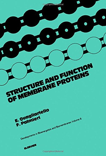 Structure and Function of Membrane Proteins: Proceedings of the International Symposium on Structure and Function of Membrane Proteins Held in Selva ... in Bioenergetics and Biomembranes