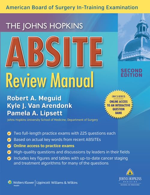 The Johns Hopkins ABSITE Review Manual-ISBN: 9781451173321
