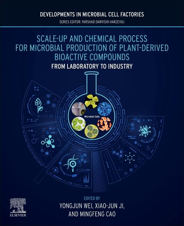Scale-up and Chemical Process for Microbial Production of Plant-Derived Bioactive Compounds: From Laboratory to Industry (DEVELOPMENTS IN MICROBIAL ... FROM DESIGN TO COMMERCIAL PRODUCTION)